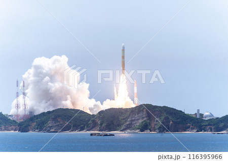 H3ロケット3号機打ち上げ H3ロケット3号機打ち上げ 116395966