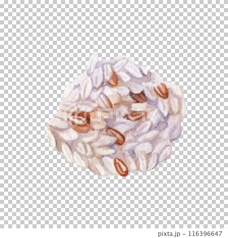 Cooked white rice watercolor illustration. Hand drawn design element isolated from background. Organic brown grains clip art for recipes, cooking or restaurant menus. Asian cuisine staple ingredient Cooked white rice watercolor illustration. Hand drawn design element isolated from background. Organic brown grains clip art for recipes, cooking or restaurant menus. Asian cuisine staple ingredient 116396647