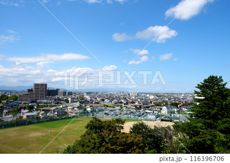 三重県松阪市_松坂城跡から北西風景4_2023年9月 116396706