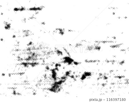 Black and white grunge. Distress overlay texture. Abstract surface dust and rough dirty wall background concept. Distress illustration simply place over object to create grunge effect. Vector EPS10. 116397180
