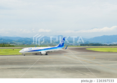 富士山の見える富士山静岡空港　ANA 116397533