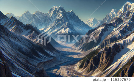 ヒマラヤ山脈 116397679