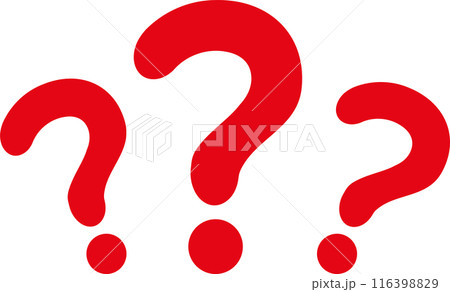 はてなマーク　疑問　？　アイコン　Question 116398829