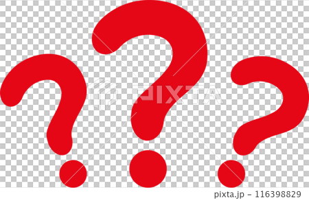 はてなマーク　疑問　？　アイコン　Question 116398829