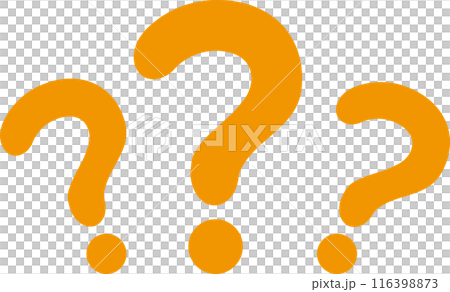 はてなマーク　疑問　？　アイコン　Question 116398873