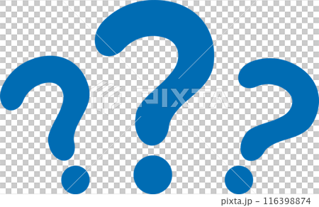 はてなマーク　疑問　？　アイコン　Question 116398874