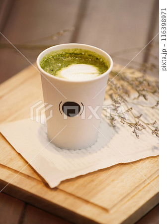 Delicious and refreshing coffee based beverage, ice coffee, cold drink, coffee beans Delicious and refreshing coffee based beverage, ice coffee, cold drink, coffee beans 116398971