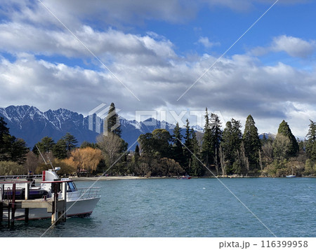 Lake Wakatipu in Queenstown New Zealand WPA Photo 116399958