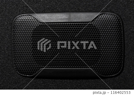 Black audio speaker 116402553