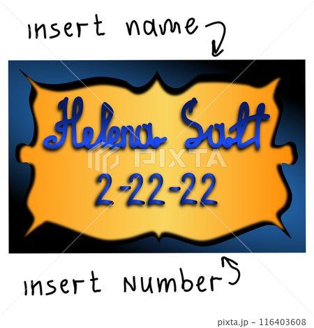 The business card is dark at the edges and gold in the middle. Frames with a shadow around the edges of the rectangle and a blank middle to insert your text Your contactS name and phone number. Vector 116403608