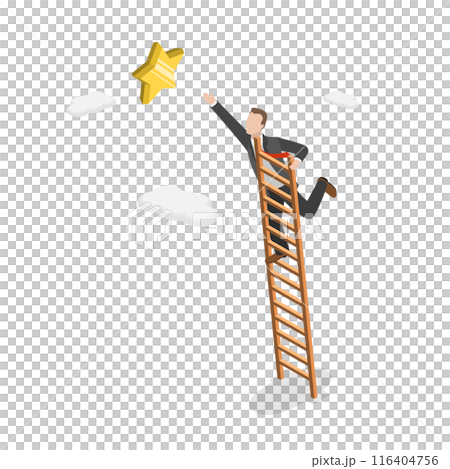 3D Isometric Flat Illustration of Business Opportunity, Goals and Dreams 3D Isometric Flat Illustration of Business Opportunity, Goals and Dreams 116404756