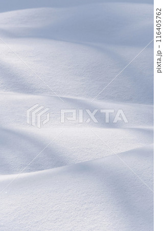 雪の模様　涼イメージ 116405762