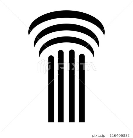 simple pillar logo 116406882