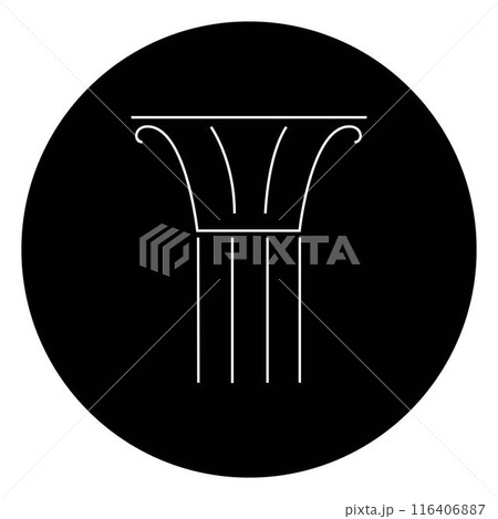simple pillar logo 116406887