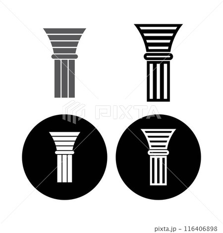 simple pillar logo simple pillar logo 116406898