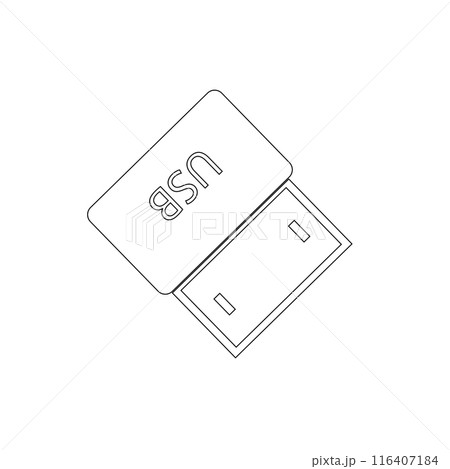 usb icon vector illustration design usb icon vector illustration design 116407184