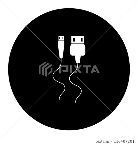 usb icon vector illustration design 116407201
