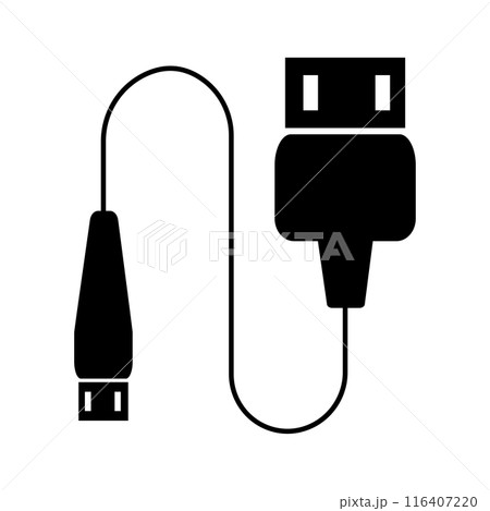usb icon vector illustration design usb icon vector illustration design 116407220