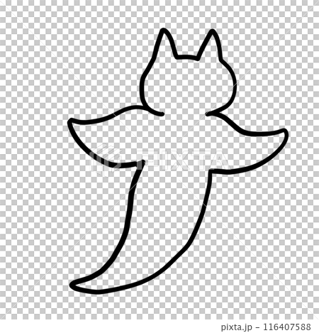 A simple line drawing of a clionella 116407588