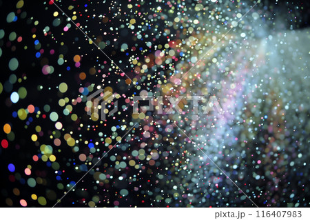 背景素材　粒子　パーティクル 116407983