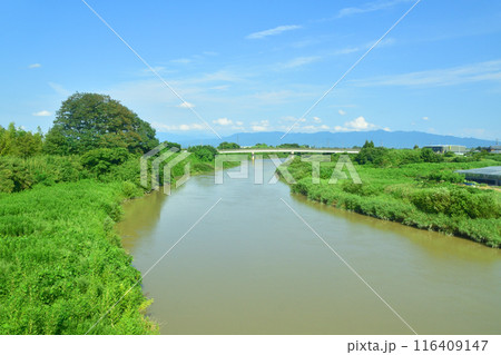 JR東日本新潟駅と信越線新潟駅から新津駅までの車窓風景(2022年夏) 116409147
