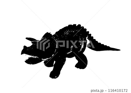 black dinosaur silhouette isolated on white background, model of dinosaurs toys black dinosaur silhouette isolated on white background, model of dinosaurs toys 116410172