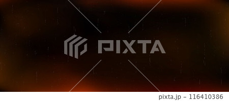 Dusty light leak background. Retro film flare effect overlay. Old grainy vintage photo filter texture template. Exposed photography wallpaper. Abstract blurry saturated flare spots backdrop. Vector 116410386