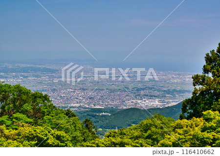 神奈川県 丹沢大山国定公園展望台からの眺め 116410662