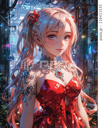 女の子【AI生成画像】 女の子【AI生成画像】 116411535