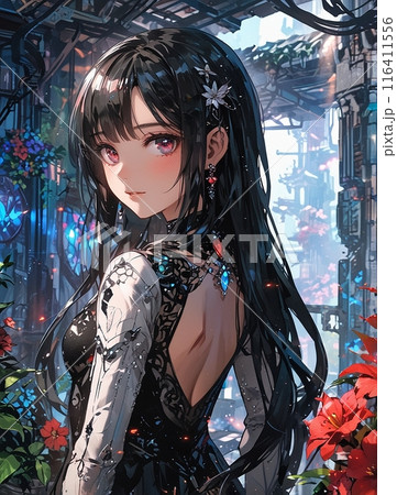 女の子【AI生成画像】 女の子【AI生成画像】 116411556