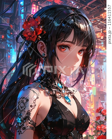 女の子【AI生成画像】 女の子【AI生成画像】 116411557