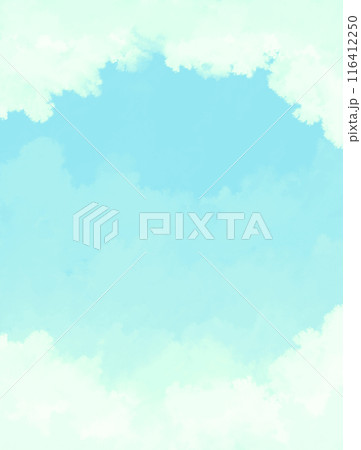 空と雲のフレーム 背景壁紙 空と雲のフレーム 背景壁紙 116412250