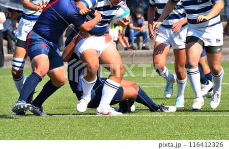 ラグビー、高校ラグビー 116412326