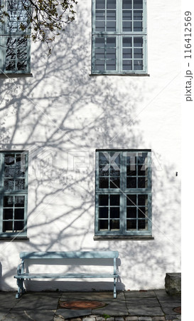 Architecture Buildings details inside the Bergenhus fortress in Bergen, Norway. 116412569