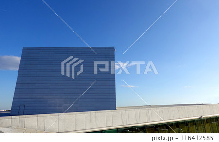 Opera house Oslo architecture building elevation in Oslo, Norway 116412585