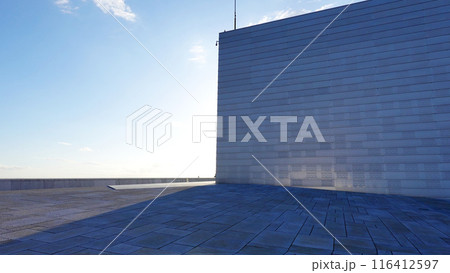 Opera house Oslo roof top in Oslo, Norway 116412597