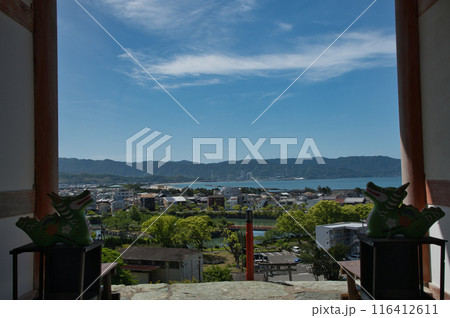 和歌浦天満宮(楼門から和歌浦を望む) 　【和歌山県和歌山市】 116412611