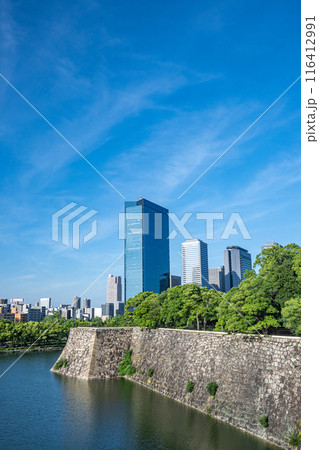 大阪ビジネスパーク　大阪城内からの眺め 116412991