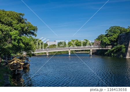 大阪城内堀　極楽橋 116413038