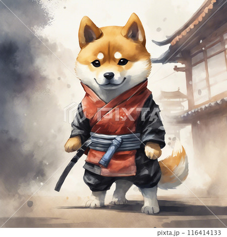 忍者になった柴犬 116414133