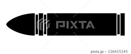 弾丸のシルエット 116415145