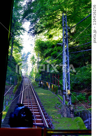 神奈川県 丹沢大山国定公園 大山ケーブルカー大山寺駅の風景 神奈川県 丹沢大山国定公園 大山ケーブルカー大山寺駅の風景 116416256