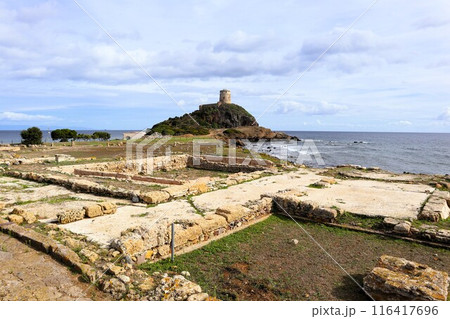 サルディーニャ、ノーラ遺跡 116417696