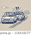 あおり運転される様子 116418277