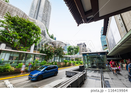 シンガポールの中心街　オーチャード 116419984
