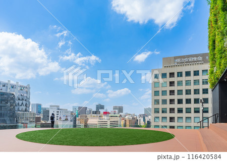 中日ビル、7階屋上広場からの眺め〈愛知県名古屋市〉 116420584