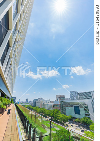 中日ビル、7階屋上広場からの眺め〈愛知県名古屋市〉 116420893