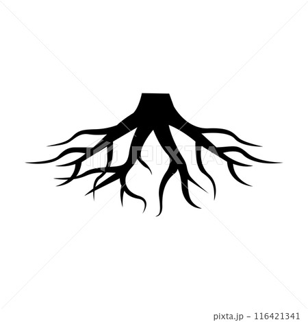 root of the tree icon symbolのイラスト素材 [116421341] - PIXTA