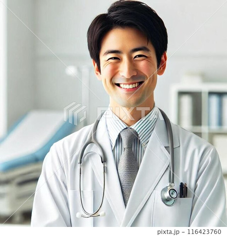 医者リアルイラスト 116423760