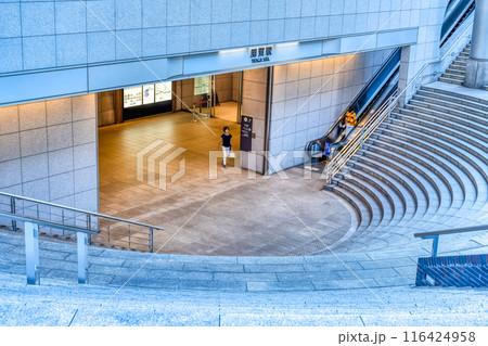 東京都世田谷区の都市風景 用賀駅 東京都世田谷区の都市風景 用賀駅 116424958